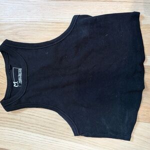 Fresh Sister Black Tank Top